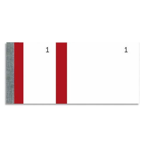 [524767] EXACOMPTA Bloc vendeur 100 feuillets 60x135 mm Rouge
