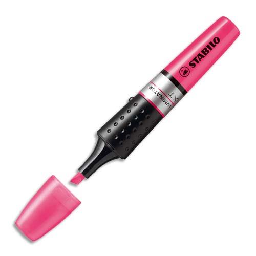 [527798] STABILO LUMINATOR surligneur pointe biseautée - Rose fluo