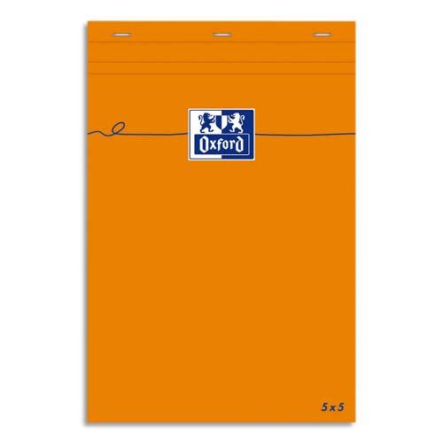 [529217] OXFORD Bloc IDEA format 7,4 x 10,5 cm 80 grammes réglure 5x5 301201