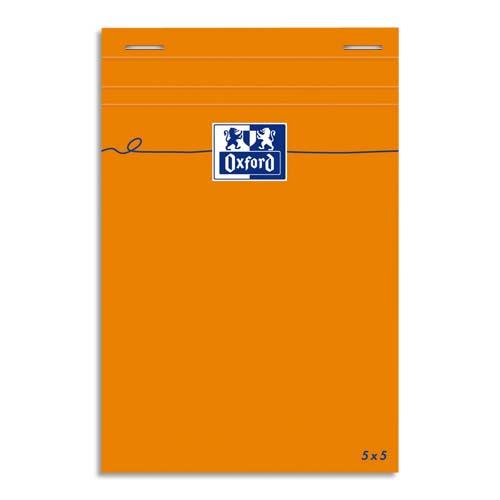 [529241] OXFORD Bloc IDEA format 11 x 17 cm 80 grammes réglure 5x5 301205
