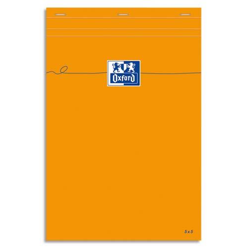 [529276] OXFORD Bloc IDEA format 21 x 29,7 cm 80 grammes réglure 5x5 301207