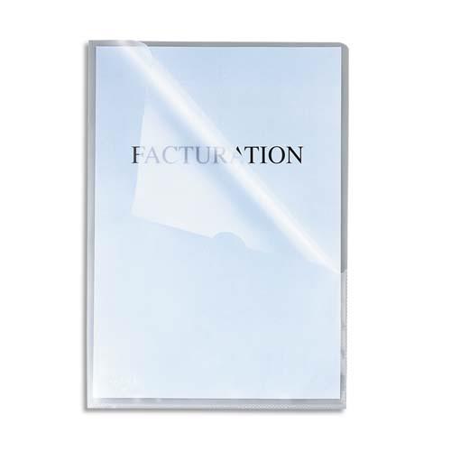 [530435] EXACOMPTA Boîte de 100 pochettes-coin incolore stop-doc en polypropylène 11/100e