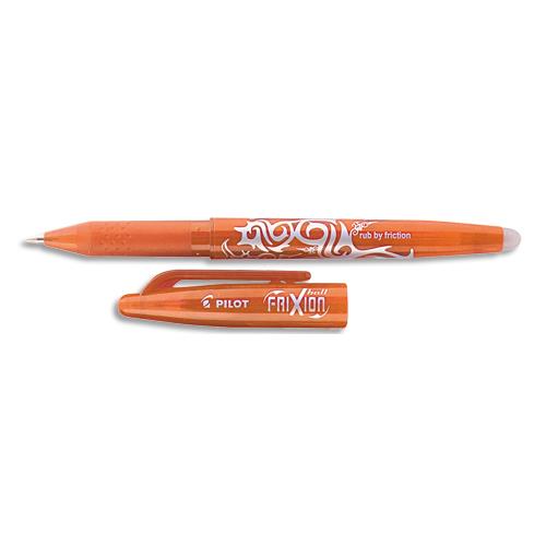 [550218] PILOT Stylo bille encre gel qui s'efface à l'aide de la gomme en bout de stylo FriXion coloris Rouge