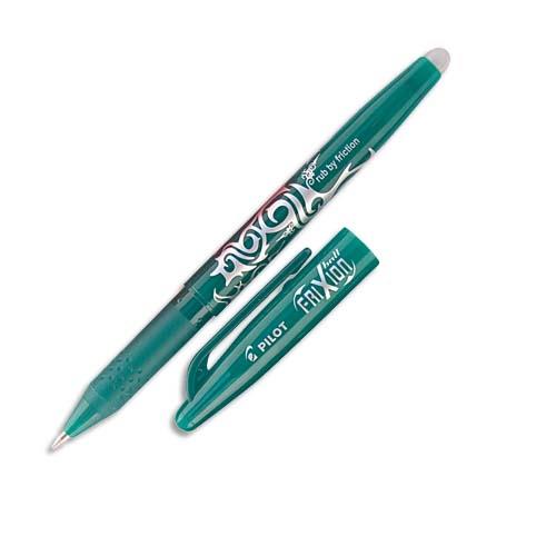 [550226] PILOT Stylo bille encre gel qui s'efface à l'aide de la gomme en bout de stylo FriXion coloris Vert