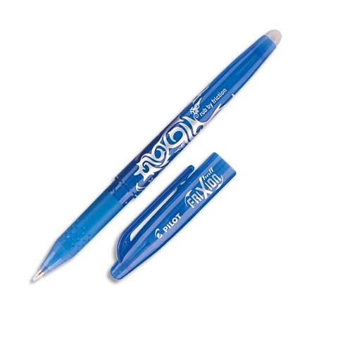 [550242] PILOT Stylo bille encre gel qui s'efface à l'aide de la gomme en bout de stylo FriXion coloris Turquoise