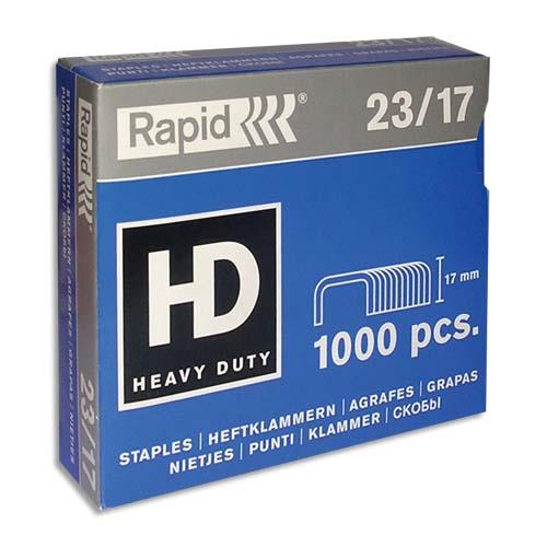 [564126] RAPID Agrafes N°23/17 en Boîte de 1000