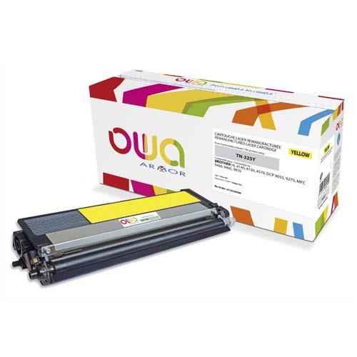 [604830] OWA Cartouche Laser compatible BROTHER TN-325Y K15426OW