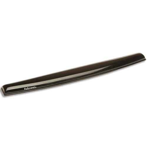 [668217] FELLOWES Repose-poignet pour clavier gel crystal Noir - 9112201