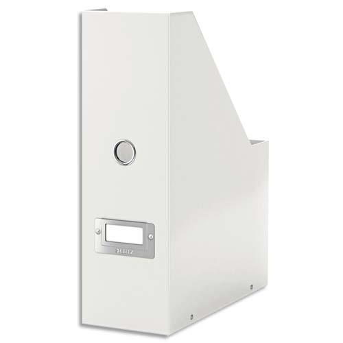 [687126] LEITZ Porte-revues Clic&Store, dimensions : L10,3xH33xP2,3cm Blanc