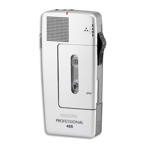 [688214] PHILIPS Machine à dicter POCKET MEMO LFH0488/00 (dont eco-taxe de 0,05 €)