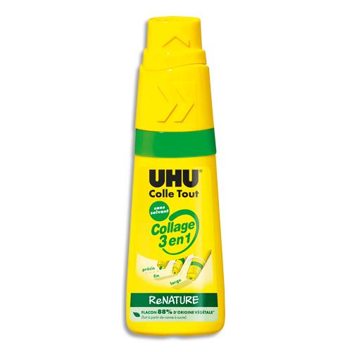 [689562] UHU Tube de colle twist and glue sans solvant, flacon de 35 ml