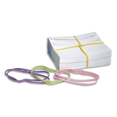 [690624] WONDAY Sachet de 25 croix élastique en caoutchouc 200x20mm assortis