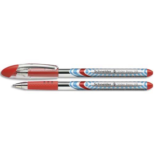[692786] SCHNEIDER Stylo bille SLIDER XB, encre Rouge