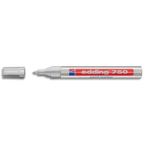 [700931] EDDING Marqueur peinture encre permanente argent pour toutes surfaces pointe moyenne