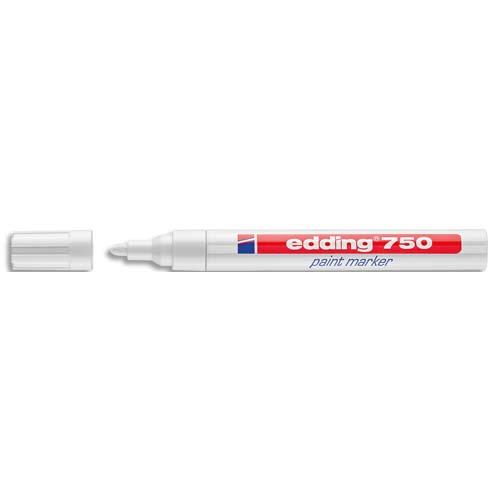 [700958] EDDING Marqueur peinture encre permanente Blanche pour toutes surfaces pointe moyenne
