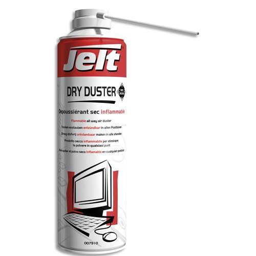 [700997] JELT Aéro dépouss gaz sec DRYDUSTER inflamm ttes positions 650 ml brut–275ml net, poids net 151g 007910