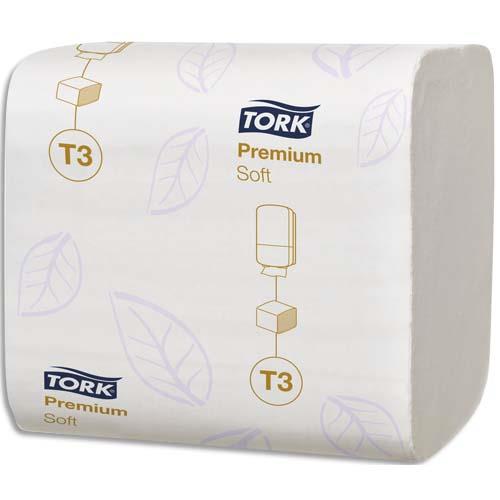 [701270] TORK Colis de 30 paquets de Papier toilette Premium doux 2 plis 252 feuilles, format 11 x 19 cm Blanc