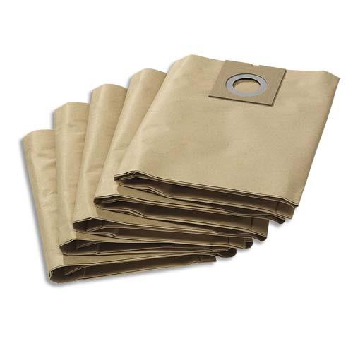 [702005] KARCHER Lot de 5 Sacs pour aspirateur NT27/1