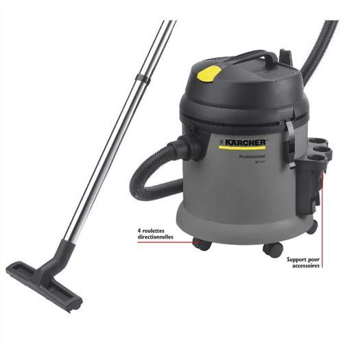 [702007] KARCHER Aspirateur eau et poussière Pro NT27/1 1380 Watts, dépression 18 kpa, capacité 27 litres 72Db