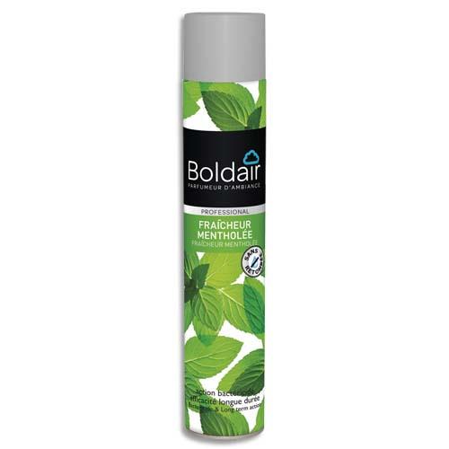 [704076] BOLDAIR Désodorisant d'atmosphère 500 ml parfum Fraîcheur mentholée Professional