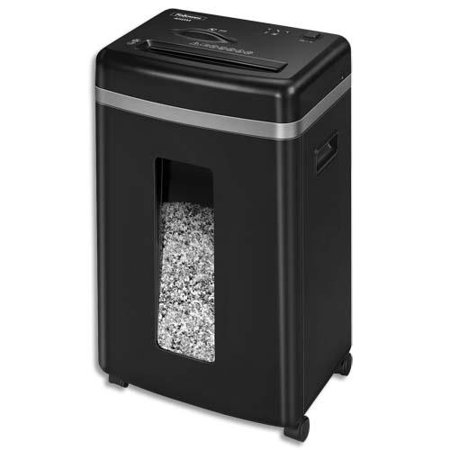 [704723] FELLOWES Destructeur coupe MicroShred 450M sécurité P-5, corbeille 22 litres 4074101 (dont eco-taxe de 0,42 €)
