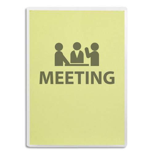 [705349] DJOIS BY TARIFOLD Sachet de 10 pochettes pour affichage adhésives A4 L22 x H30,5 cm