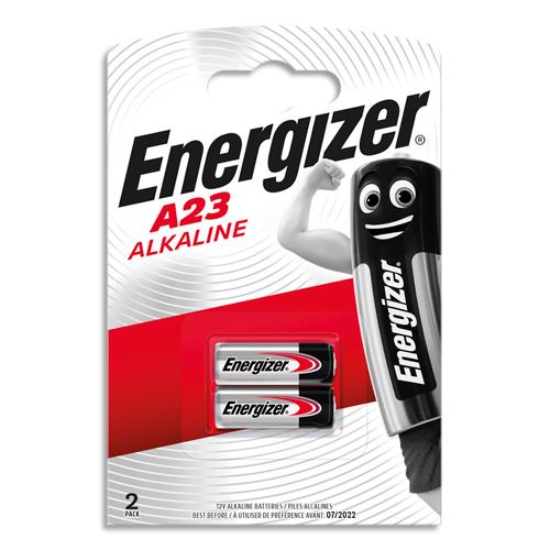 [705560] ENERGIZER Pile Alcaline A23/E23A, pack de 2 piles