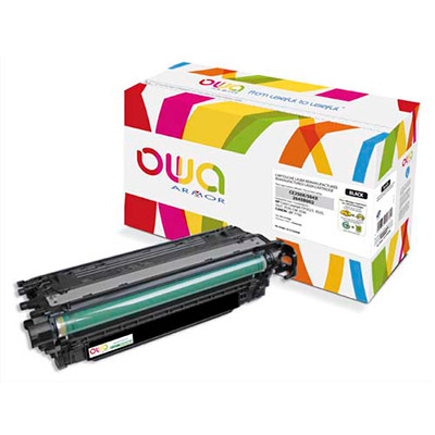 [705942] OWA Cartouche compatible Laser Noir HP CE250X K15164OW