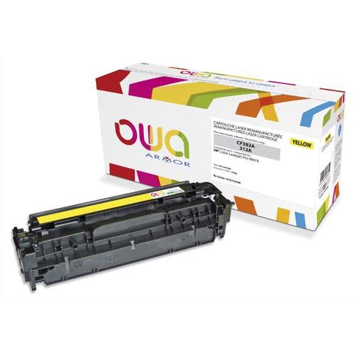 [705962] OWA Cartouche compatible Laser Jaune HP CF382A K15752OW