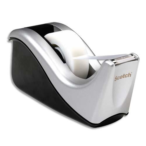 [727961] SCOTCH Dévidoir de bureau C60 coloris Noir et Gris