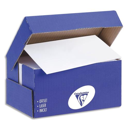 [732051] CLAIREFONTAINE Boîte de 250 enveloppes auto-adhésives 90g DL 110x220mm PAP DE
