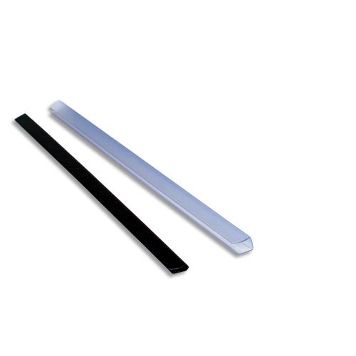 [745129] EXACOMPTA Boîte de 25 baguettes à relier manuelles SERODO 6mm Noir