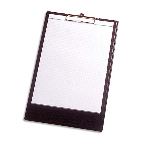 [751106] ALBA Porte-bloc plaque a4 Noir class a Noir ALBERT