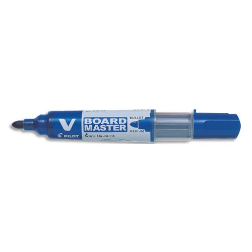 [756469] PILOT Marqueur effaçable à sec, pointe ogive, VBOARD MASTER Bleu de 355783