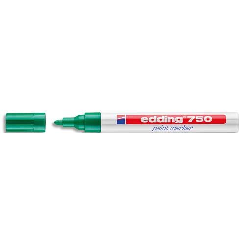 [759429] EDDING Marqueur peinture E750 laque Vert, pointe moyenne ogive, 840004
