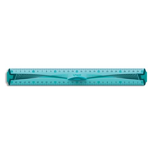 [763759] MAPED Incassable - Triple décimètre 30 cm - incassable - disponible dans différentes couleurs