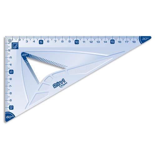 [763813] MAPED Équerre plastique 21 cm - 60° - incassable