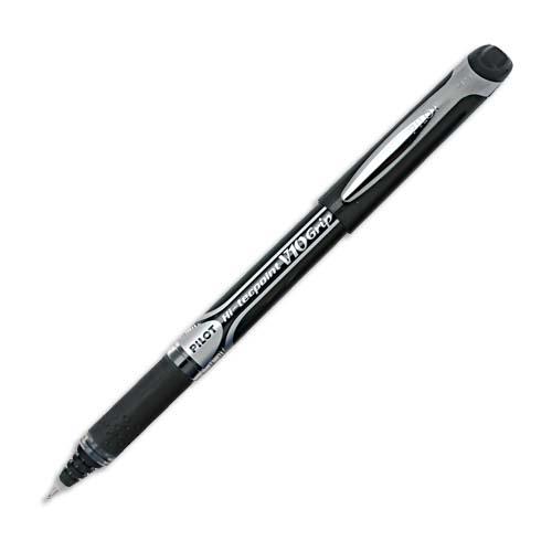 [780690] PILOT Stylo roller pointe aiguille V10 grip Noir 2049102