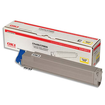 [780857] OKI Toner Jaune 42918913 (dont eco-taxe de 0,05 €)