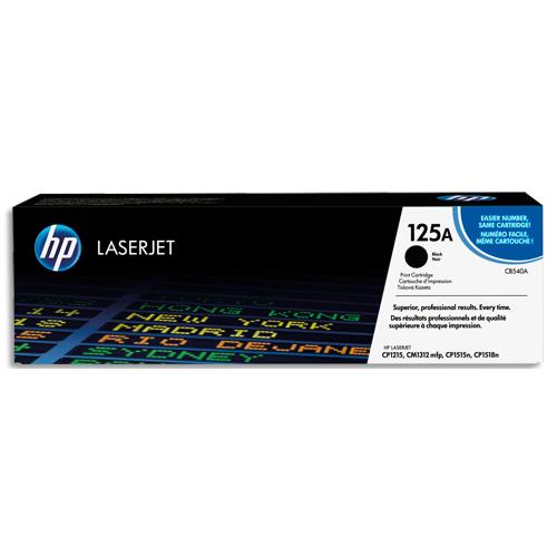 [793078] HP Cartouche Laser Noir CB540A (dont eco-taxe de 0,20 €)