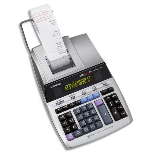 [822693] CANON Calculatrice imprimante 12 chiffres MP1211LTSC 2496b001 (dont eco-taxe de 0,15 €)