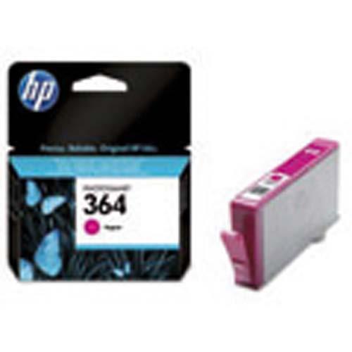 [822944] HP Cartouche Jet d'encre Magenta 364 CB319EE (dont eco-taxe de 0,02 €)