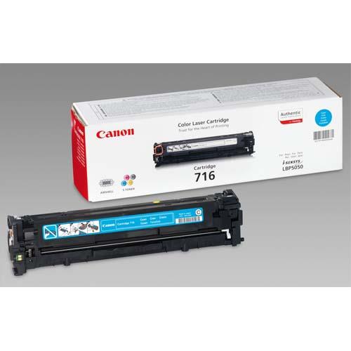 [829923] CANON Cartouche toner Cyan CRG716C (dont eco-taxe de 0,10 €)
