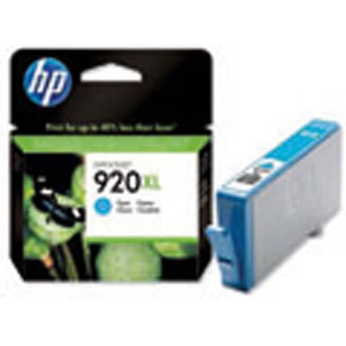 [839880] HP Cartouche Jet d'encre Cyan 920XL CD972AE (dont eco-taxe de 0,01 €)
