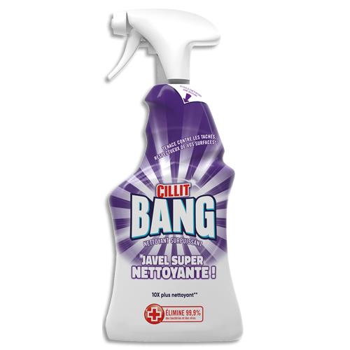 [843234] CILLIT BANG Spray de 750 ml nettoyant superpuissant avec javel