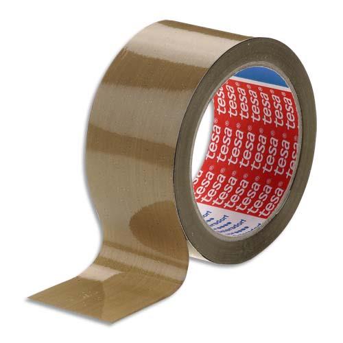 [844263] TESA Adhésif d'emballage en Polypropylène 48 microns - H50 mm x L100 mètres Havane
