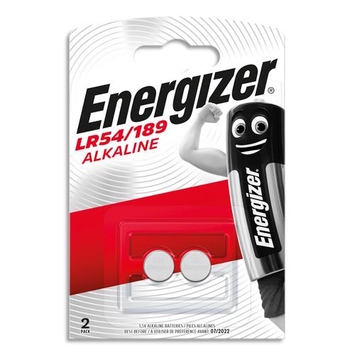 [848564] ENERGIZER Pile Calculatrice/Photo 189 LR54, pack de 2 piles