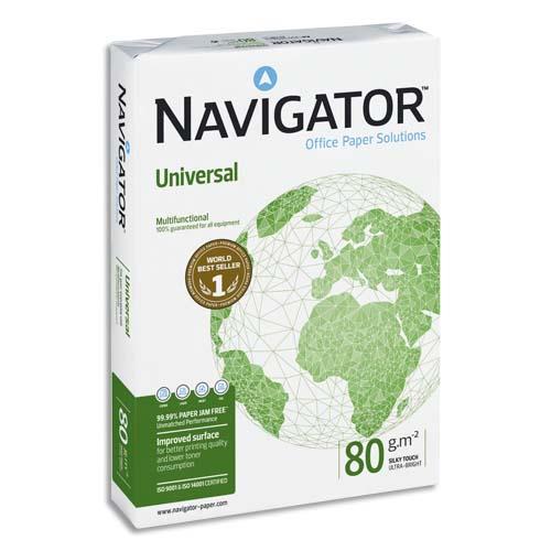 [852235] NAVIGATOR Ramette 500 feuilles papier extra Blanc Navigator Universal A3 80G CIE 169