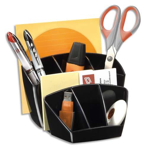[855989] CEP Multipot 8 compartiments Noir Confort