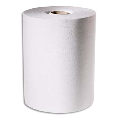 [860011] TORK Lot de 6 Rouleaux d'essuie-mains pour distributeur électronique 2 plis 143m, largeur 24,7 cm Blanc